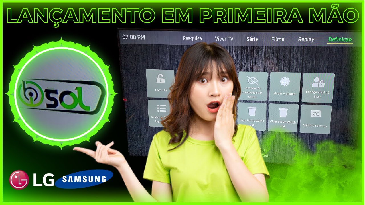 🔶️ IboSol Player Acaba de sair novo aplicativo na Samsung e lg smartv