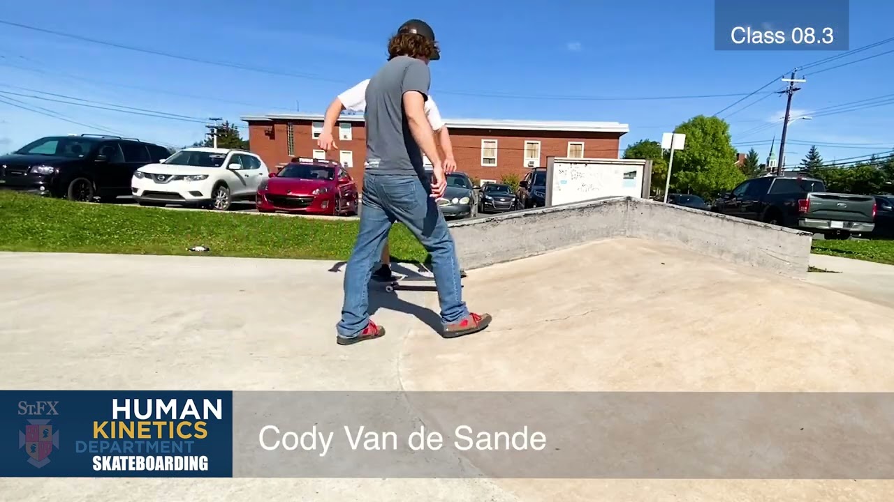 StFX University Human Kinetics Skateboarding 2023 - Class 08.3