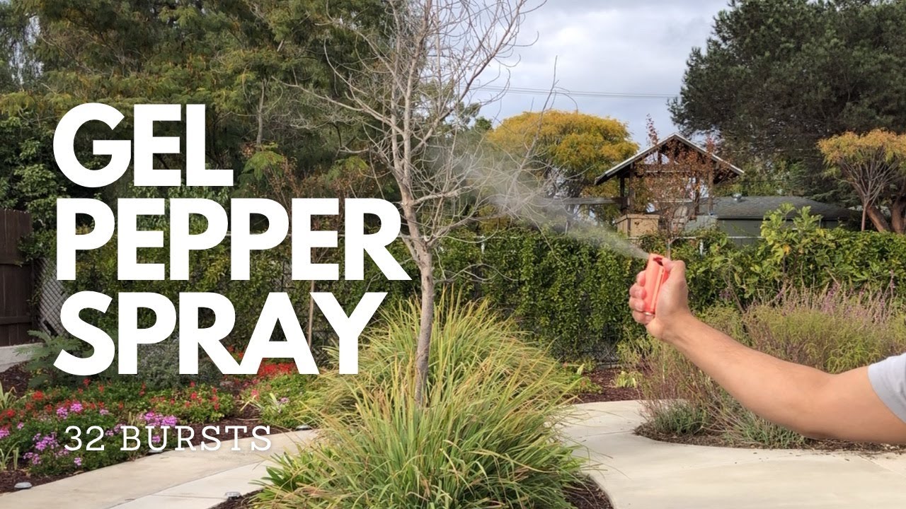 OC Gel Pepper Spray, 32 Bursts