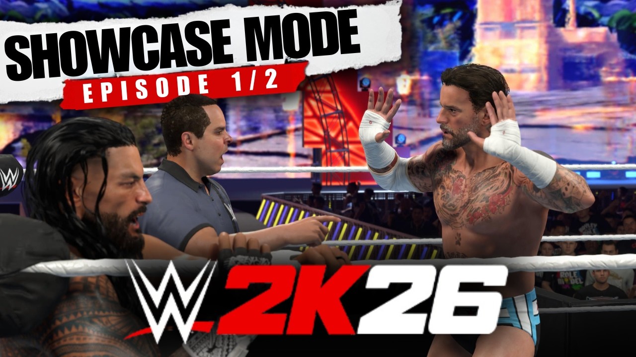 WWE 2K26 | SHOWCASE (PARTIE 1)