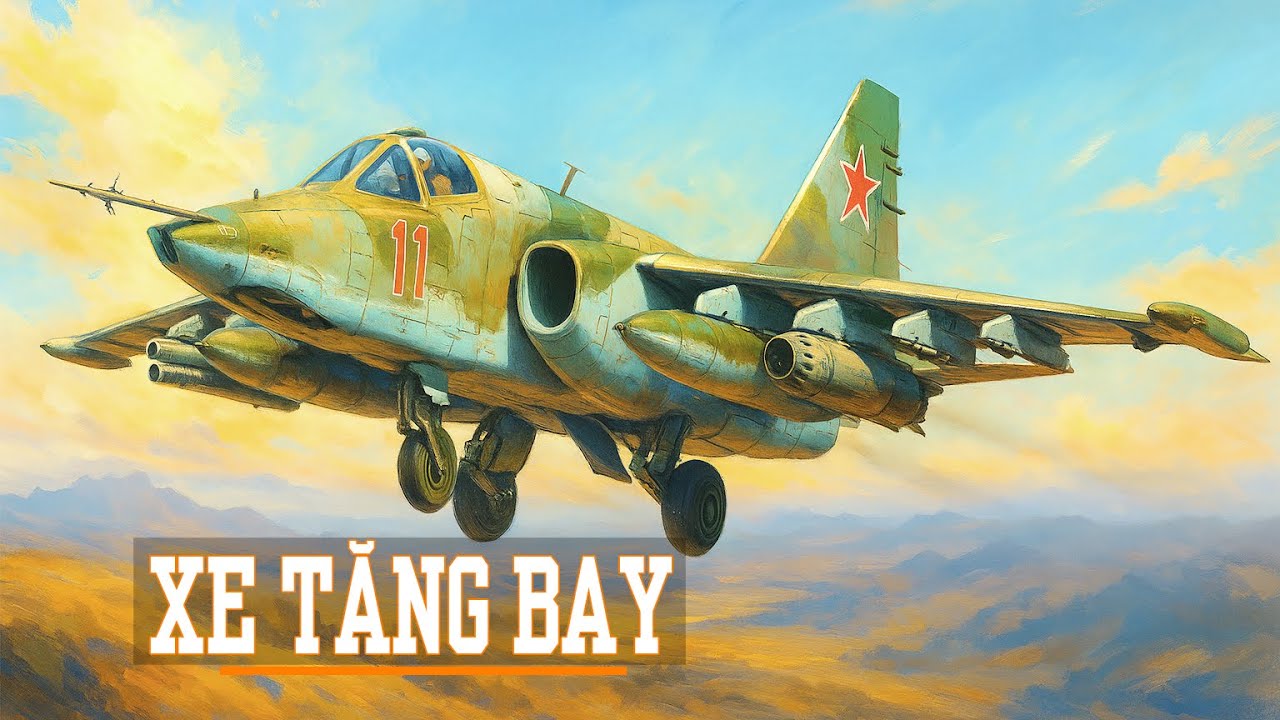 SU 25 “XE TĂNG BAY”: CƠN ÁC MỘNG CỦA BỘ BINH