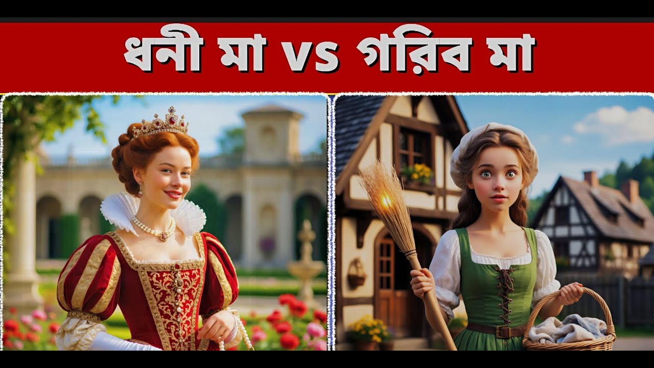 বড়লোক আর গরিব বাচ্চাদের বন্ধুত্ব | Bengali Moral Story | VoidGolpo