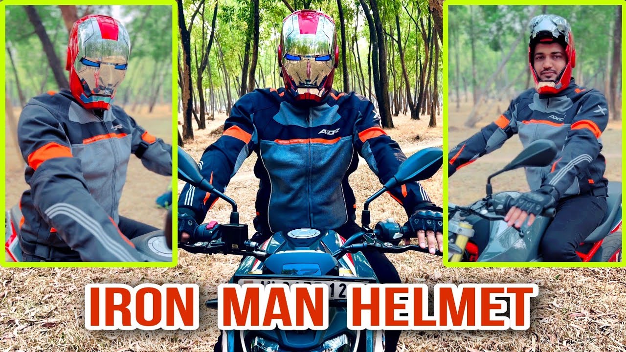 Iron Man Helmet 🔥 | All The Features & Controls Of Iron Man Helmet | Is It Safe for Riding?