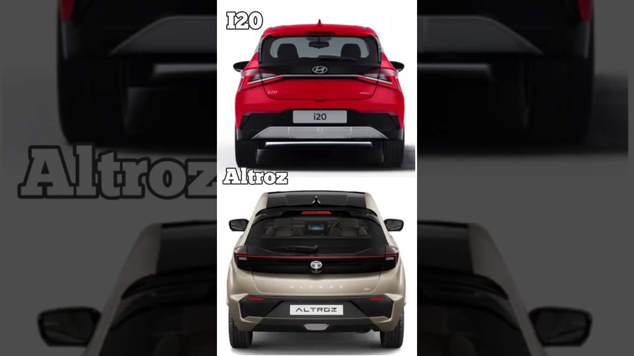 altroz facelift 2025 vs i20 2025🔥which is your choice?!#altroz #i20