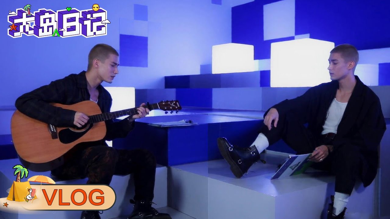 Mika's Vlog: Listen to My Singing and Guitar Playing. 吉他弹唱也太好听了！米卡猕猴桃发型诞生记 | 大岛日记