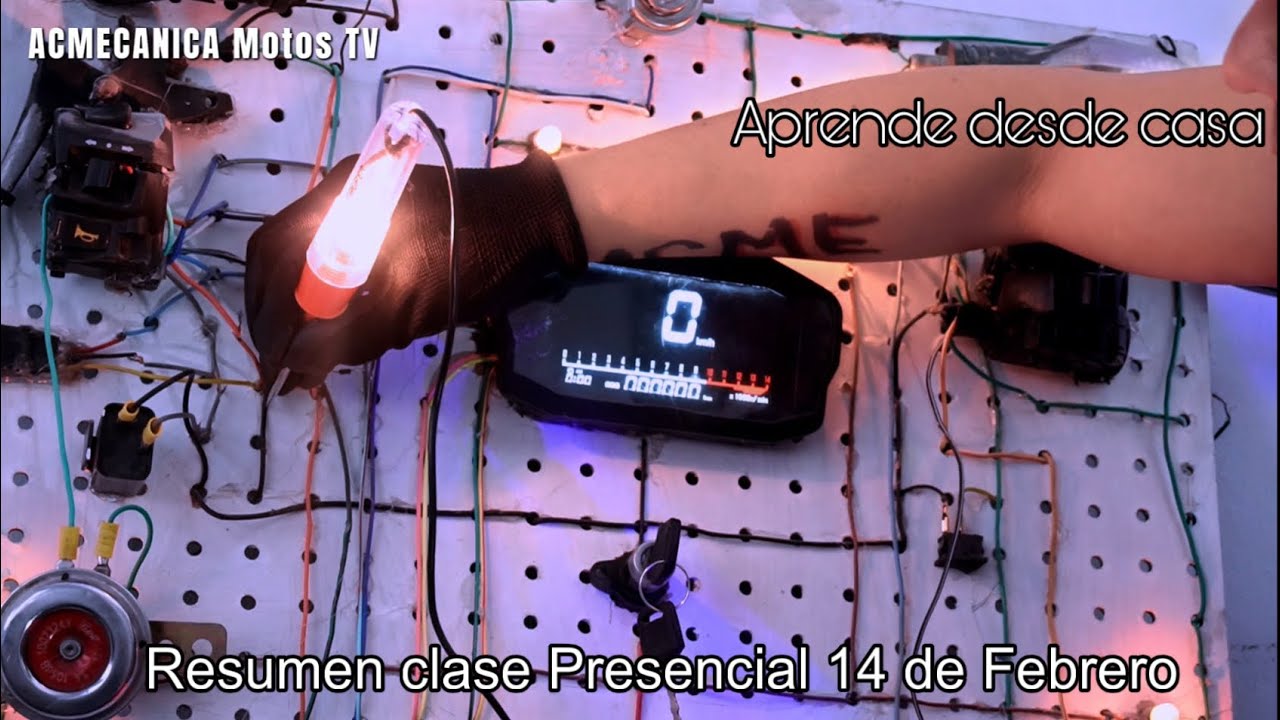 Aprende desde Casa , Electricidad de la Motocicleta Multimarca