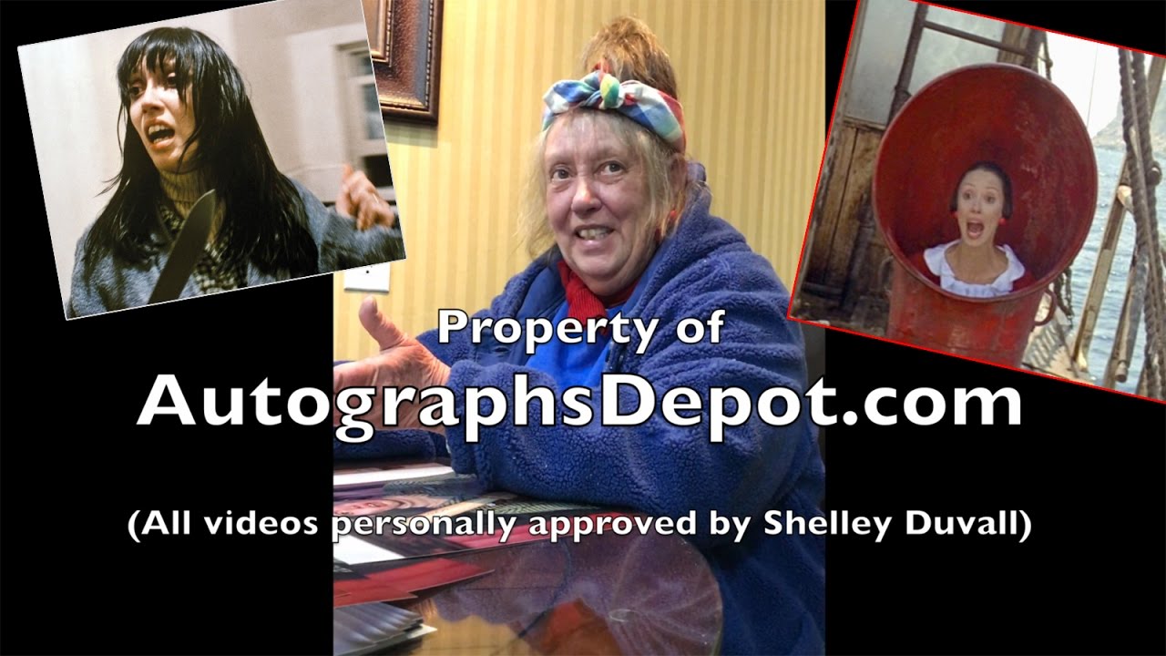 Autographs Depot's Shelley Duvall private autograph signing (11x14s from various films)