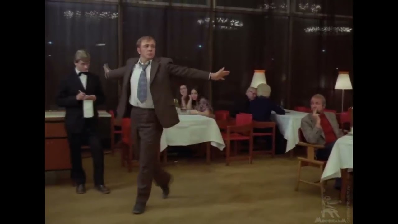 Johnny B and a plumber Afonya from soviet comedy