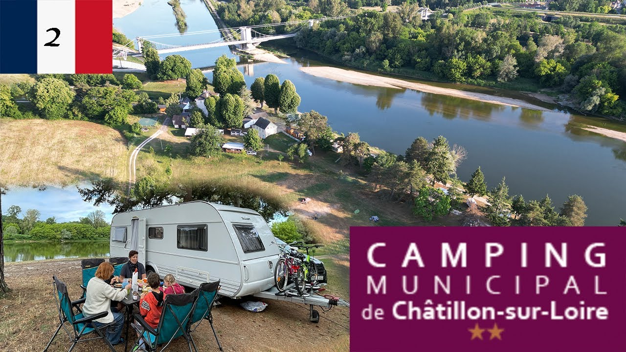 Mitten durch Frankreich: Idyllischer Campingplatz an der Loire: 