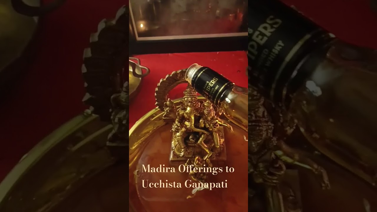 What does Ucchista Ganapati symbolize? #tantra  #ganpati #shorts