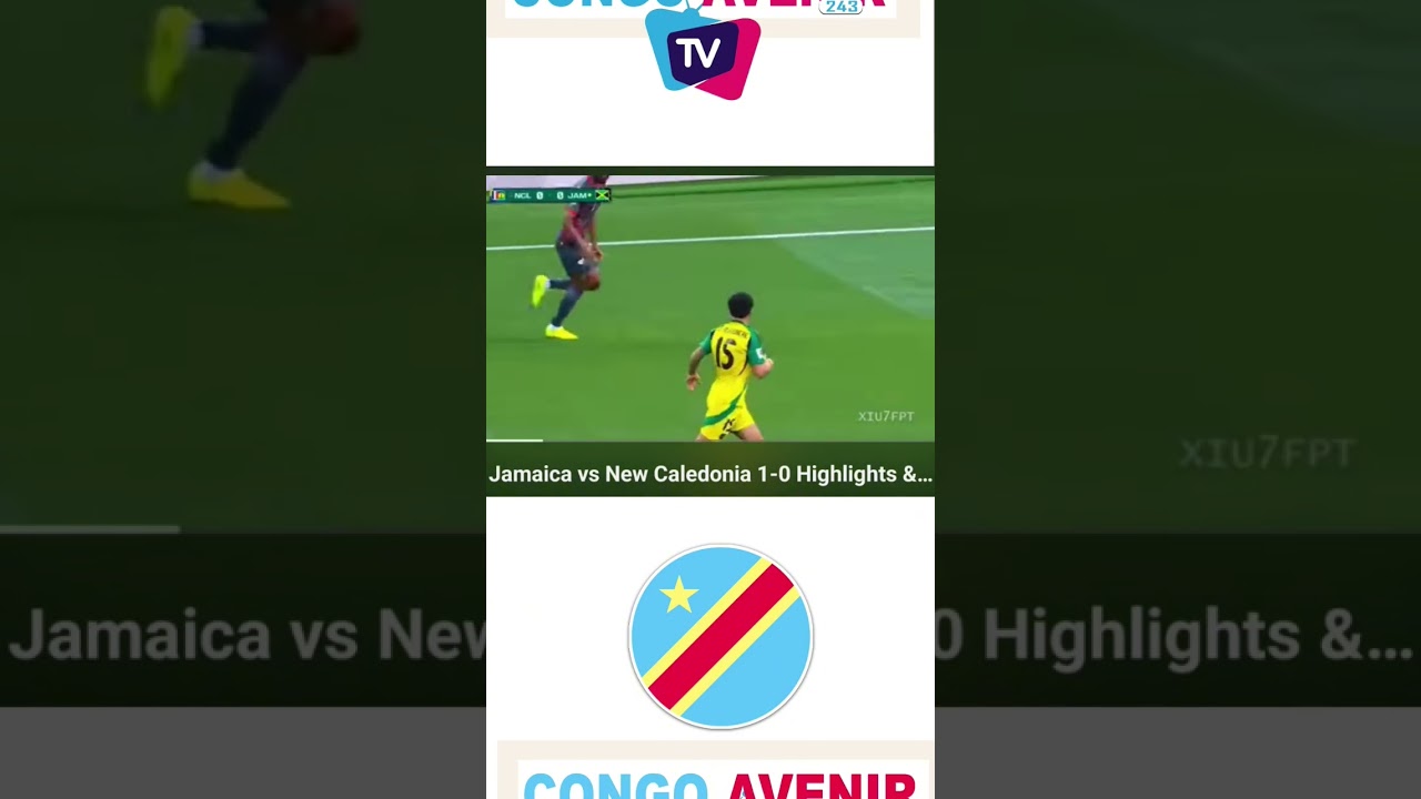 🔥Jama&iuml;que vs nouvelle Cal&eacute;donie la RDC et pr&eacute;venu