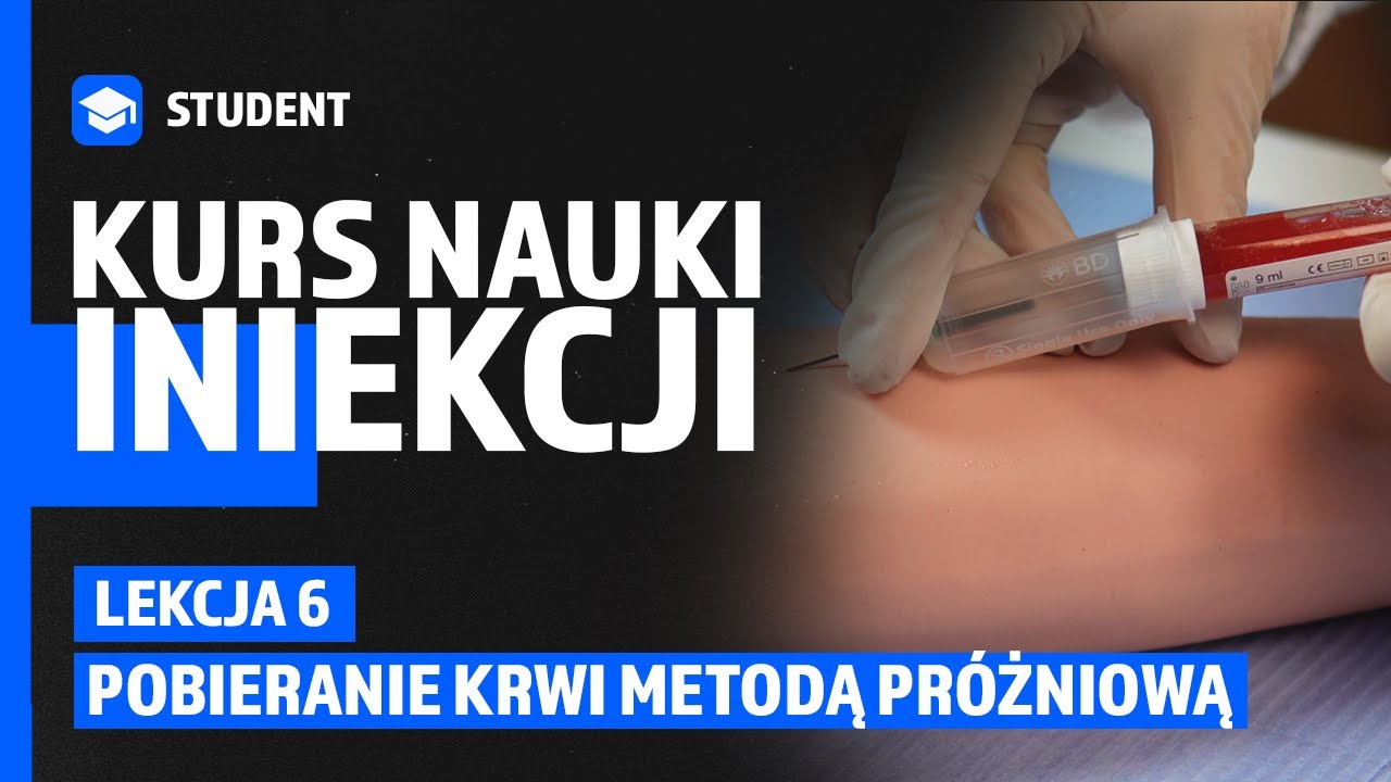 Kurs nauki iniekcji | Lekcja 6: Pobieranie krwi metodą próżniową | Medical Practical