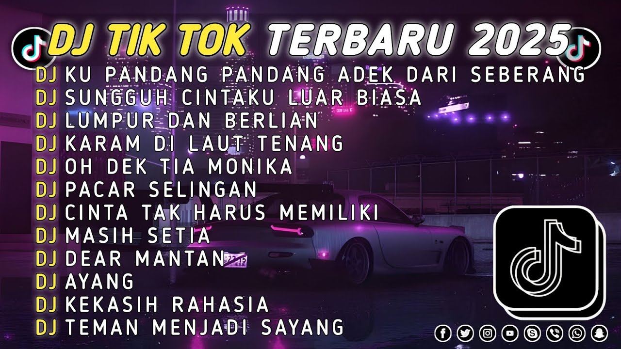 DJ TIKTOK TERBARU 2025 || DJ CINTA DARI SEBERANG 🎵 DJ SUNGGUH CINTAKU LUAR BIASA 🎵 FULL ALBUM❗❗
