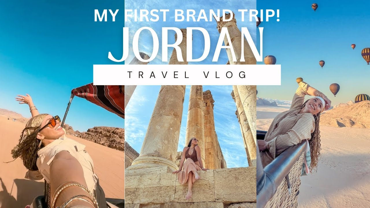 JORDAN Travel Vlog | Petra, Wadi Rum, Dead Sea + more