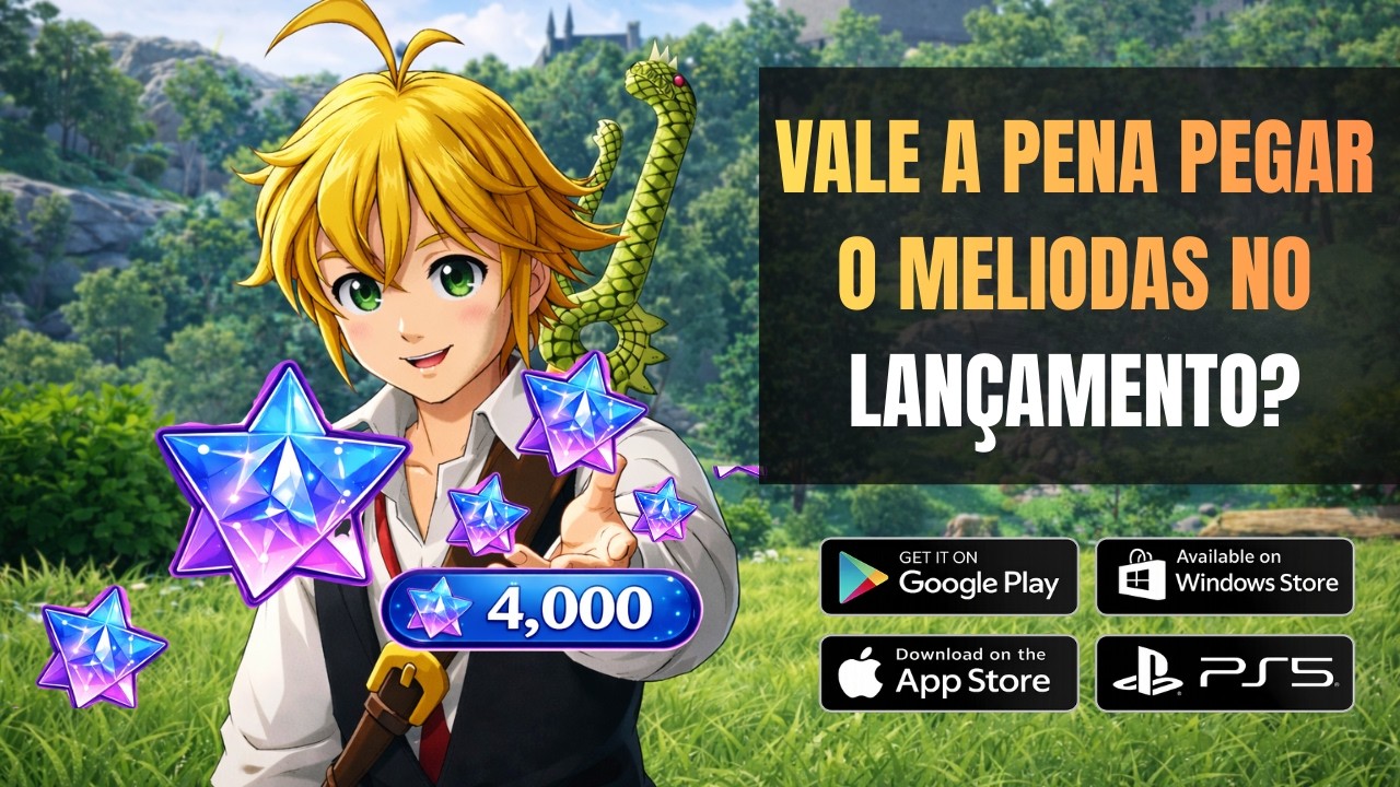 🔥 7DS Origin | Meliodas EXPLICADO – Todas as Armas e Skills