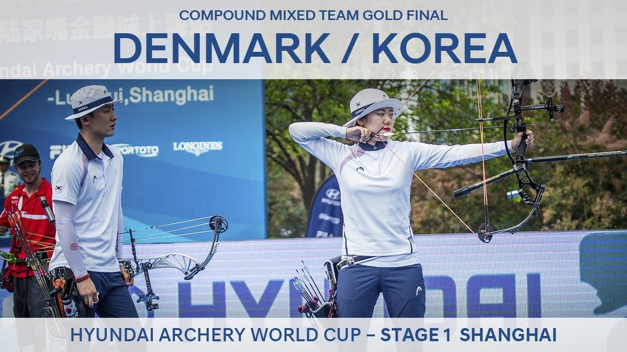 Denmark v Korea – Compound Mixed Team Gold Final | Shanghai 2017