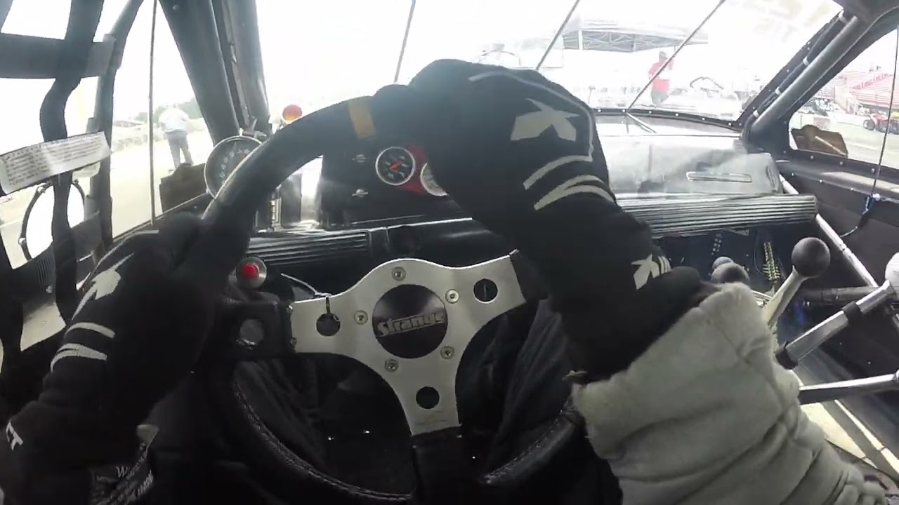 Brian Moodys top sportsman Beretta with 5 speed lenco in car helmet cam