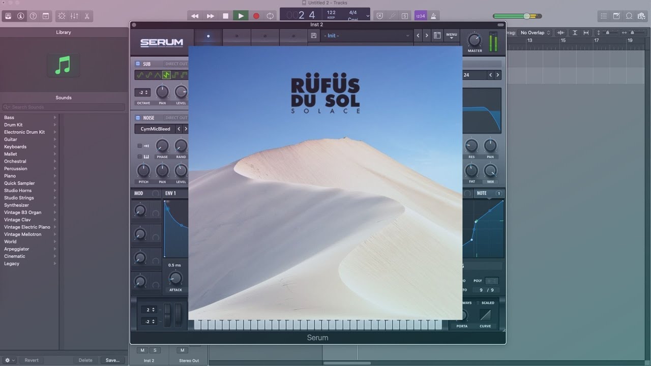Serum Tutorial - Brass Bass (Rüfüs Du Sol - Eyes)