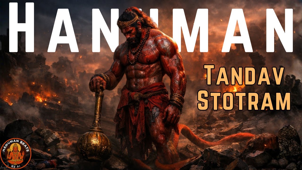 Hanumat Tandav Stotram (Slow Reverb Version) | Complete Stotra