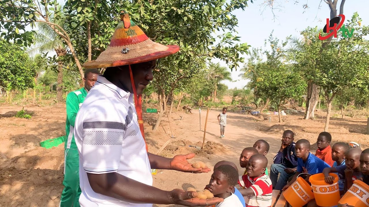 FERME DIAMANI KOUTA : SORTIE PÉDAGOGIQUE DES ÉLÈVES DE L'ÉCOLE ÉLÉMENTAIRE KAFOUNTINE 2 
