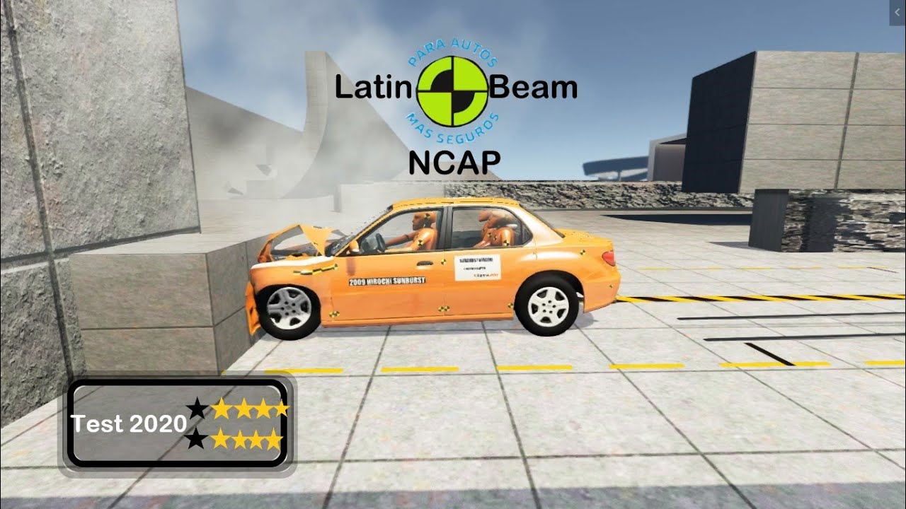 Latin Beam NCAP:Crash Test Hirochi Sunburst 2020