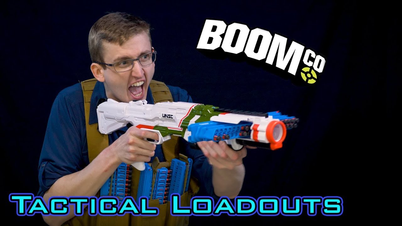 TACTICAL NERF LOADOUTS | BoomCo Edition!
