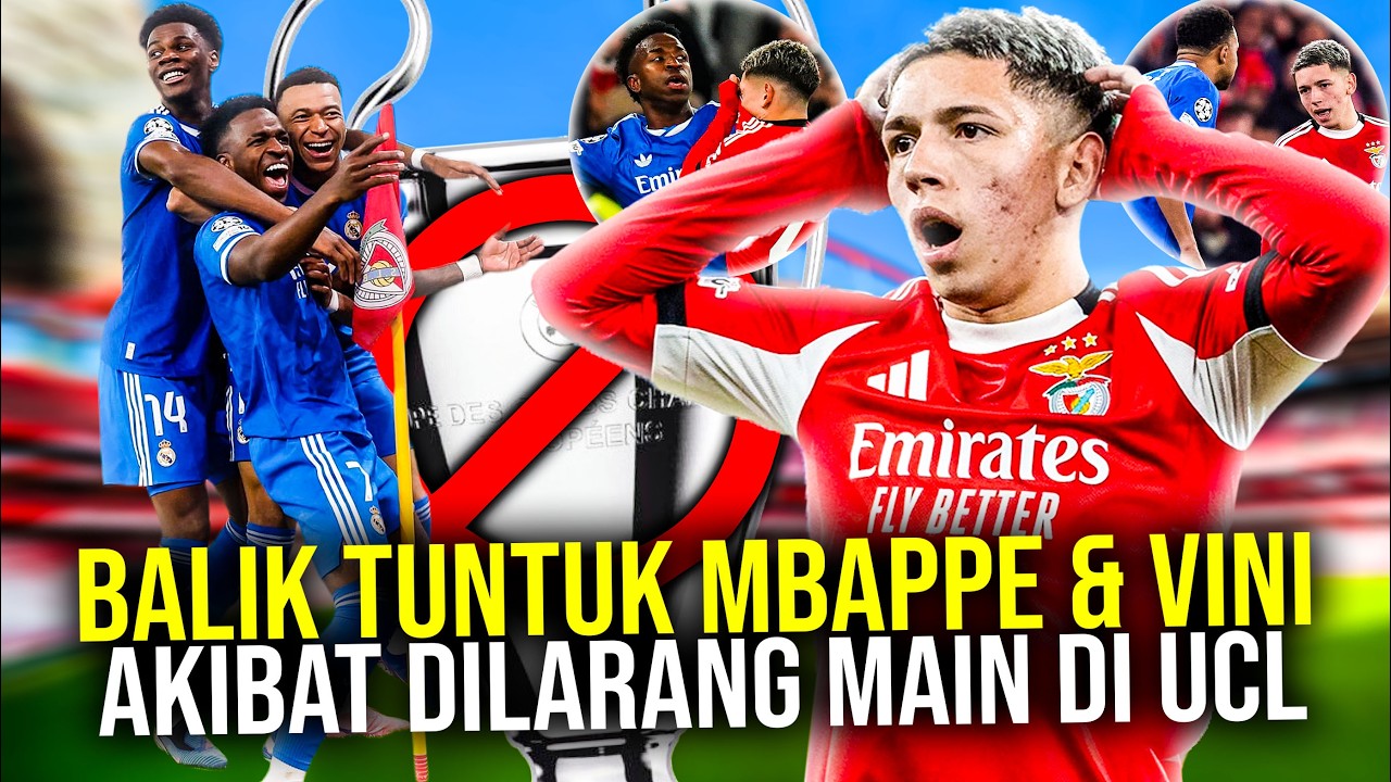DIHUJAT HINGGA DILARANG TAMPIL DI LIGA CHAMPIONS AKIBAT RASISME PRESTIANI TUNTUT MBAPPE & VINICIUS!
