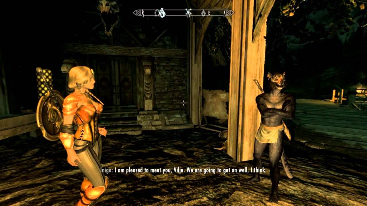 Skyrim   Inigo and Vilja