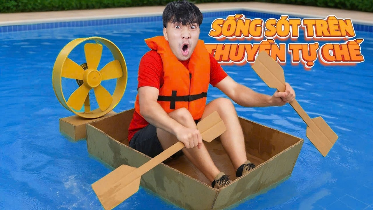 PHD - Người Cuối Cùng Sống Sót Trên Thuyền Tự Chế Thắng 10 Triệu - Trận Chiến 