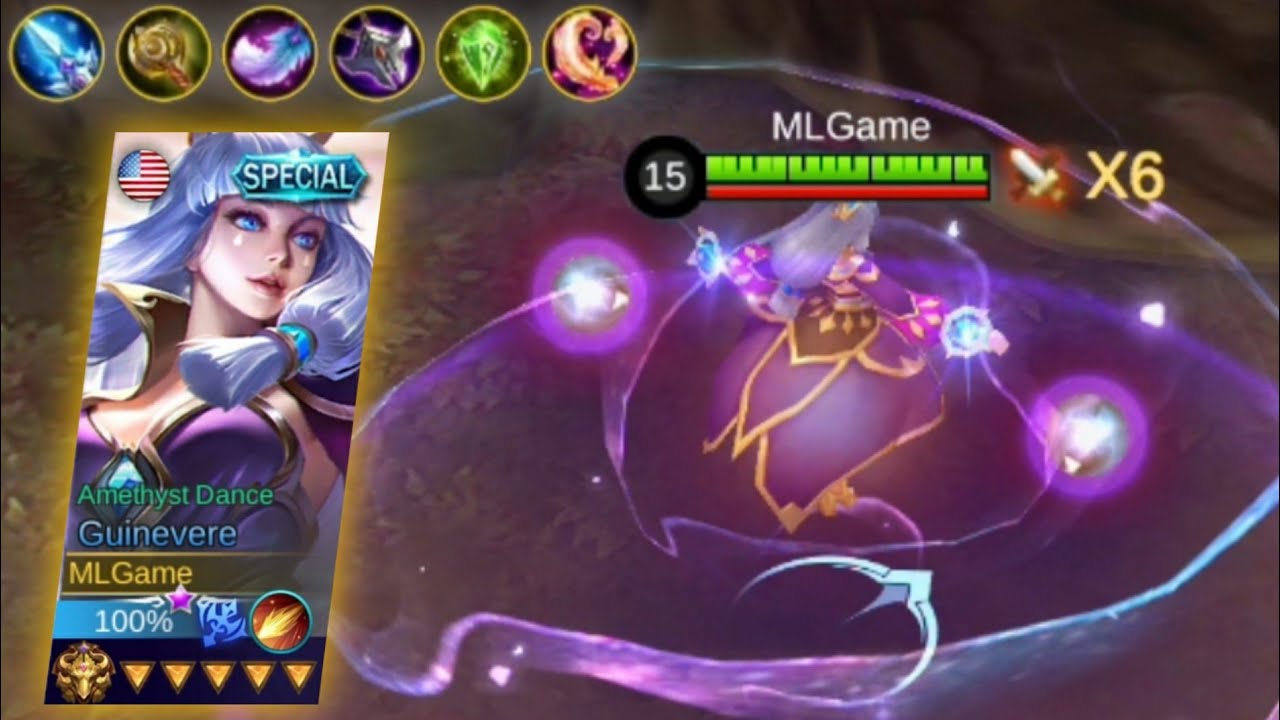 Guinevere MVP Gameplay High Magic Lifesteal 12 Kills | Survival Mode