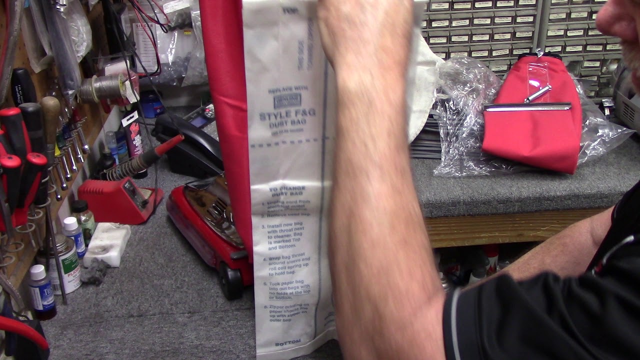 How to change F&G paper bag