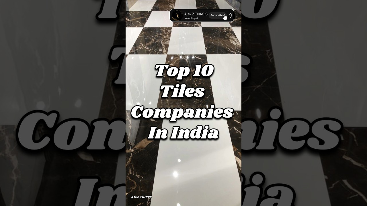 Top 10 Tiles Companies in India #shorts #tiles