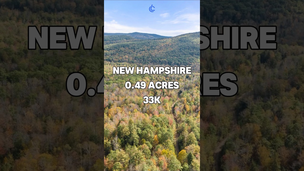 0.49 Acres with paved road access for Sale in Madison, New Hampshire for $33,000 Taxes are $256/year