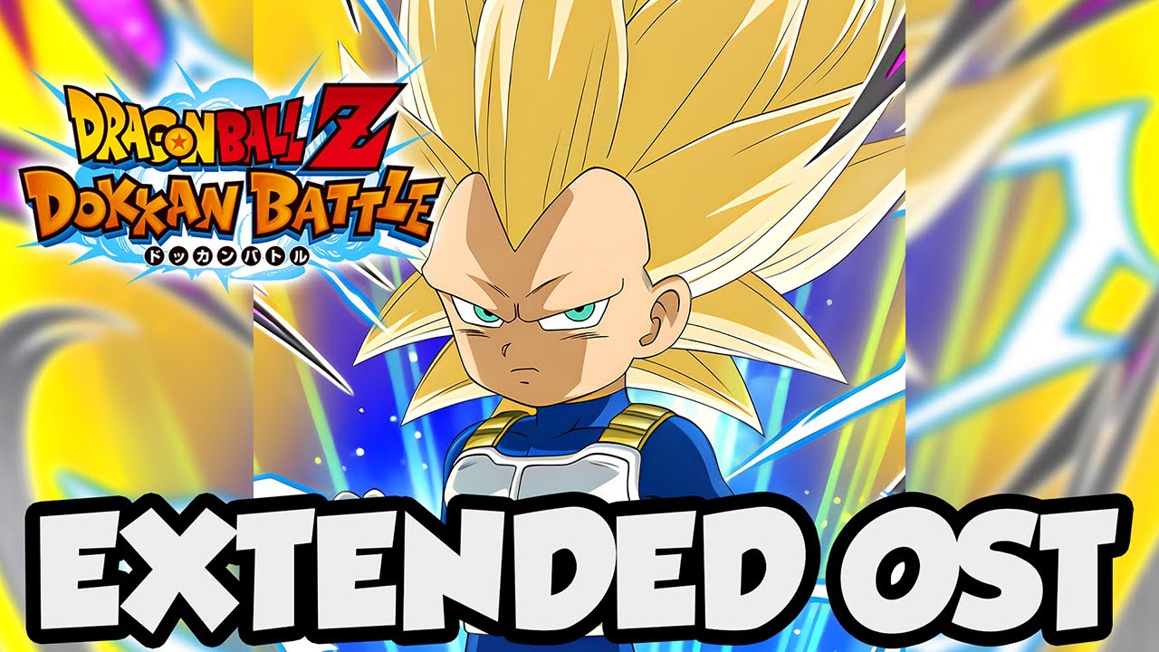 (Dragon Ball Z Dokkan Battle) PHY SUPER SAIYAN 3 VEGETA (MINI) (DAIMA) INTRO OST (Extended)