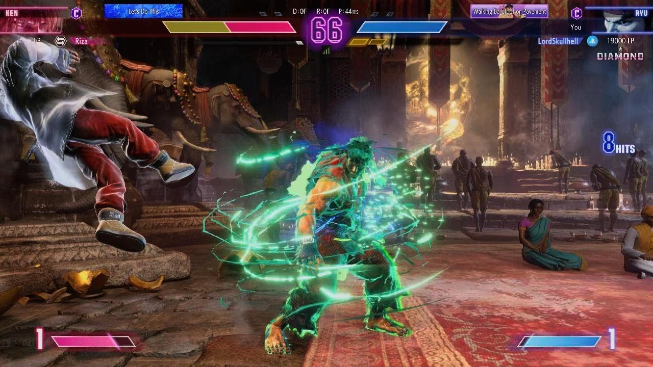 SF6 Ryu Tech - Corner Empty Jump Setup