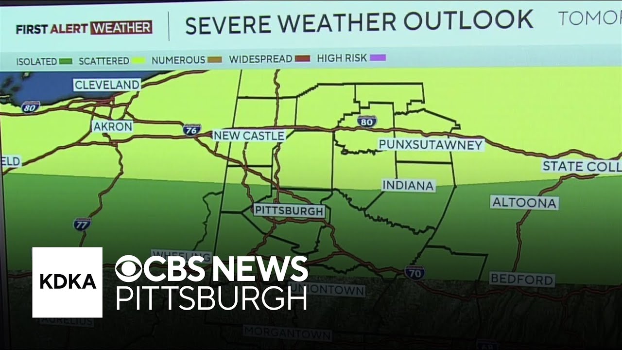 KDKA-TV Evening  Forecast (3/30)