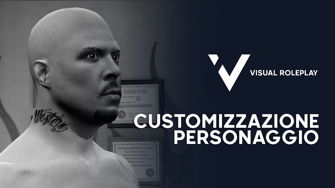 Visual Roleplay | Customizzazione personaggio