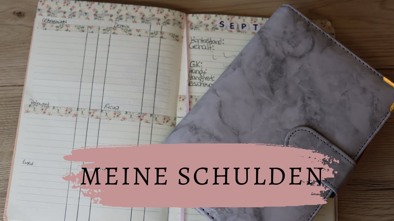 Meine Schulden I fast 10.000 &euro; Schulden I Umschlagmethode