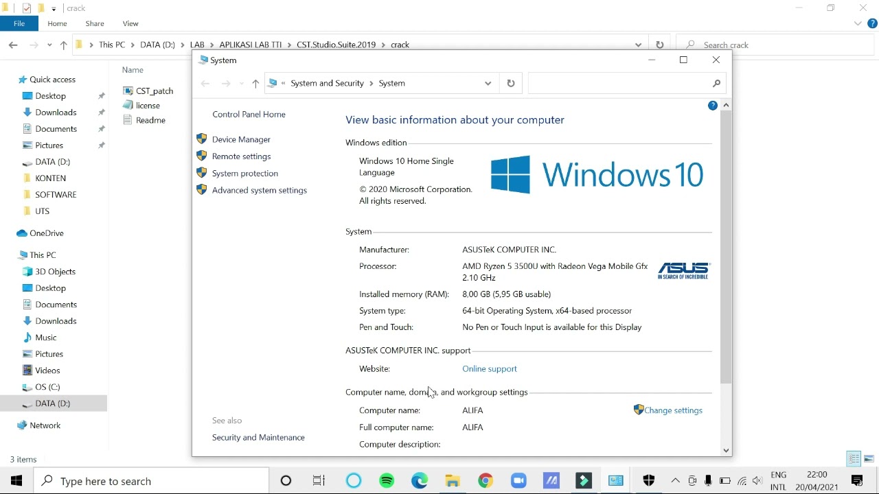 Tutorial Install CST Studio Suite 2019 || Lab Teknik Telekomunikasi dan Informasi UNJANI
