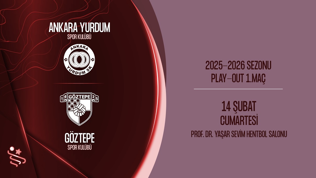 MC SİSTEM YURDUM SK - G&Ouml;ZTEPE SK | HENTBOL KADINLAR S&Uuml;PER LİGİ PLAY-OUT 1.MA&Ccedil;