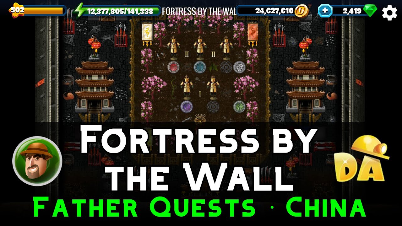 Fortress by the Wall | Father China #10 | Diggy's Adventure