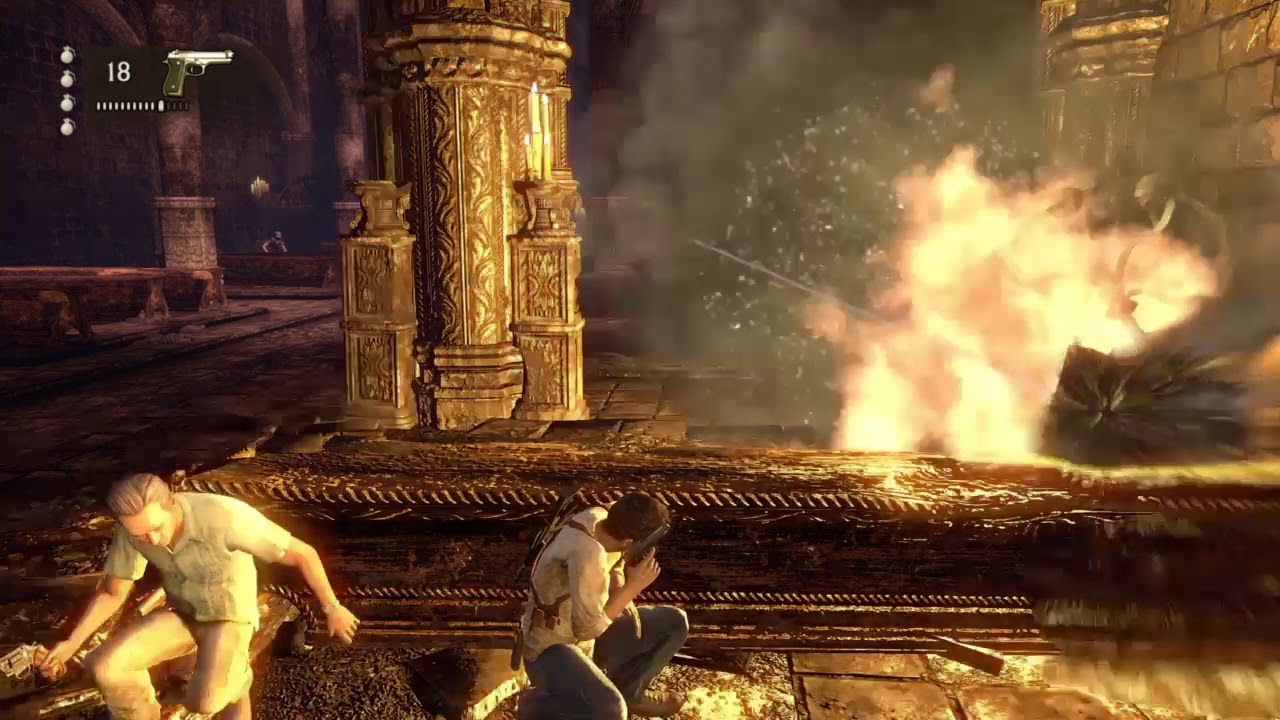 Uncharted 1 Drake' Fortune Gameplay Walkthrough Chapter 20 Race To The Rescue (PS4)