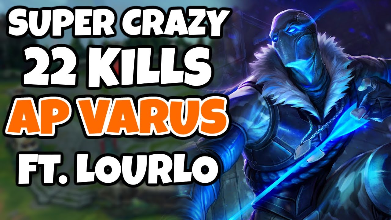 This 22 Kill AP Varus game was insane... ft. @Lourlo Poppy top. | Pekin Woof