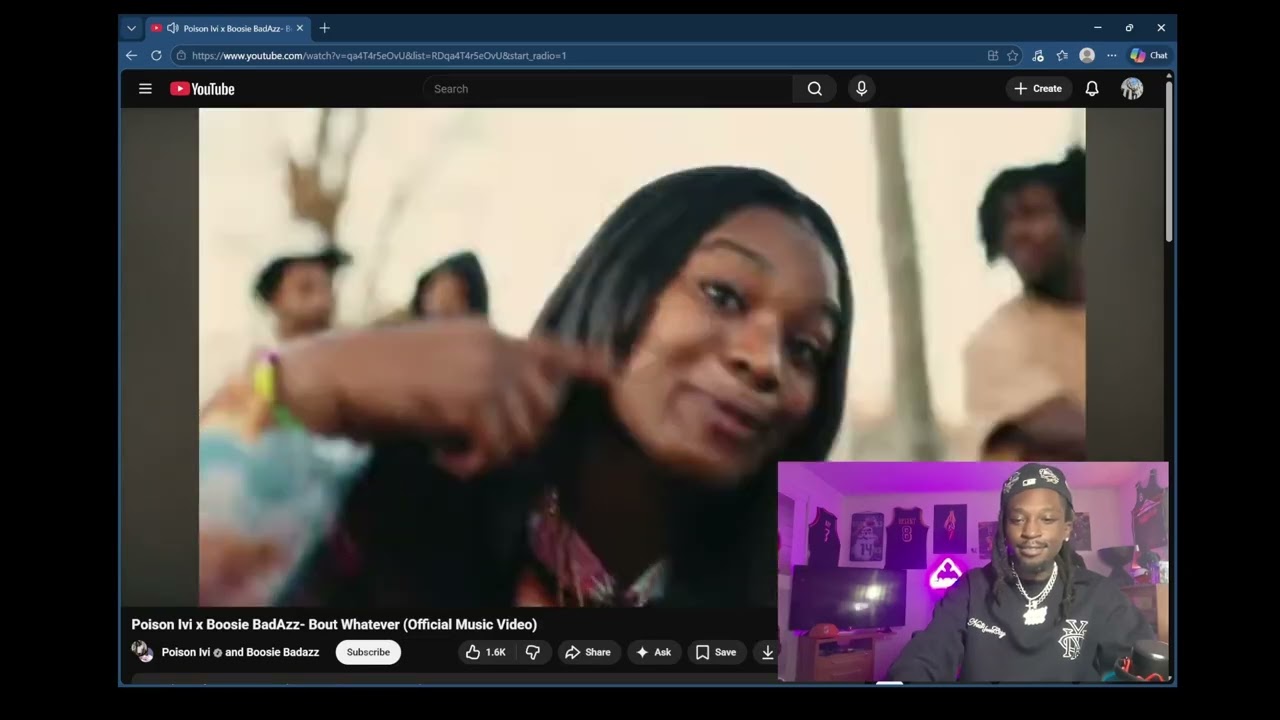 Poison Ivi x Boosie BadAzz- Bout Whatever (Official Music Video) SJG Reaction