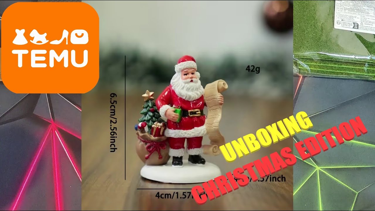 Temu Unboxing - Christmas Edition