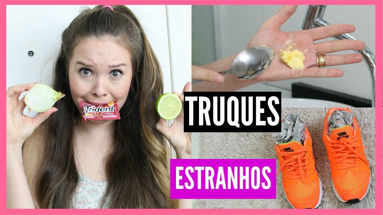 10 Truques estranhos que realmente funcionam! Daiane Portela