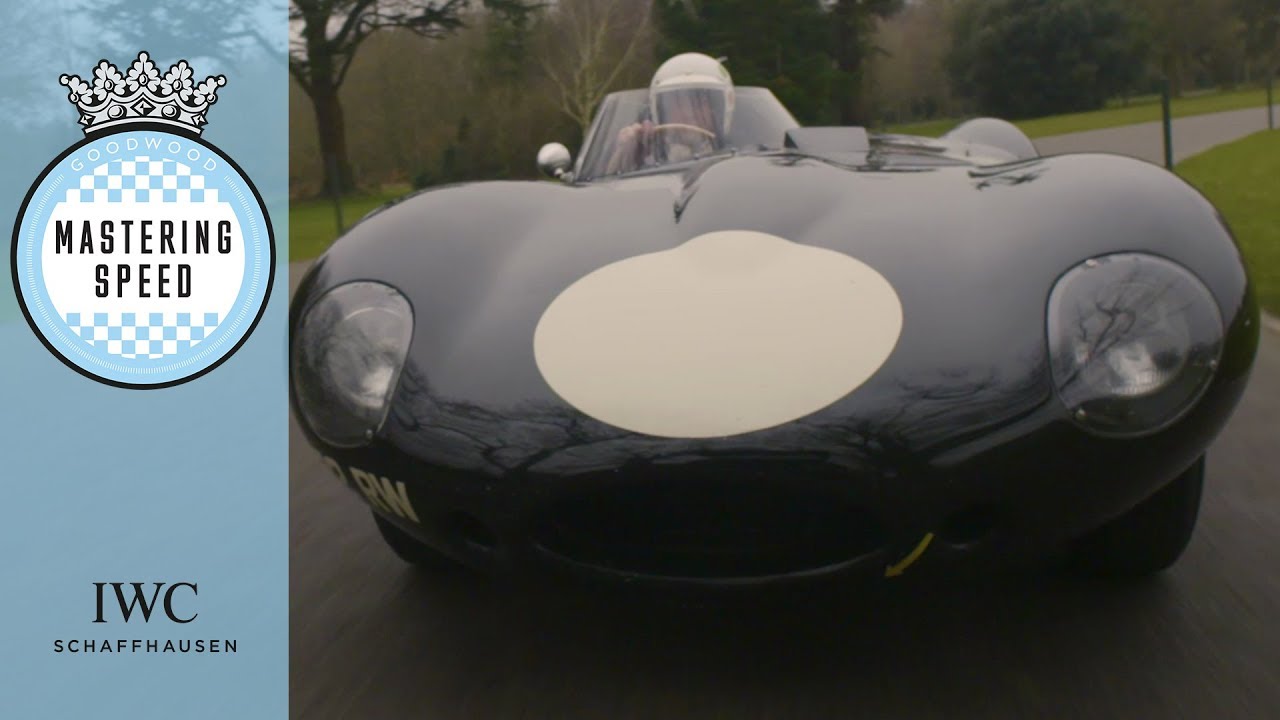 Освоение ветерана Ле-Мана Jaguar D-Type