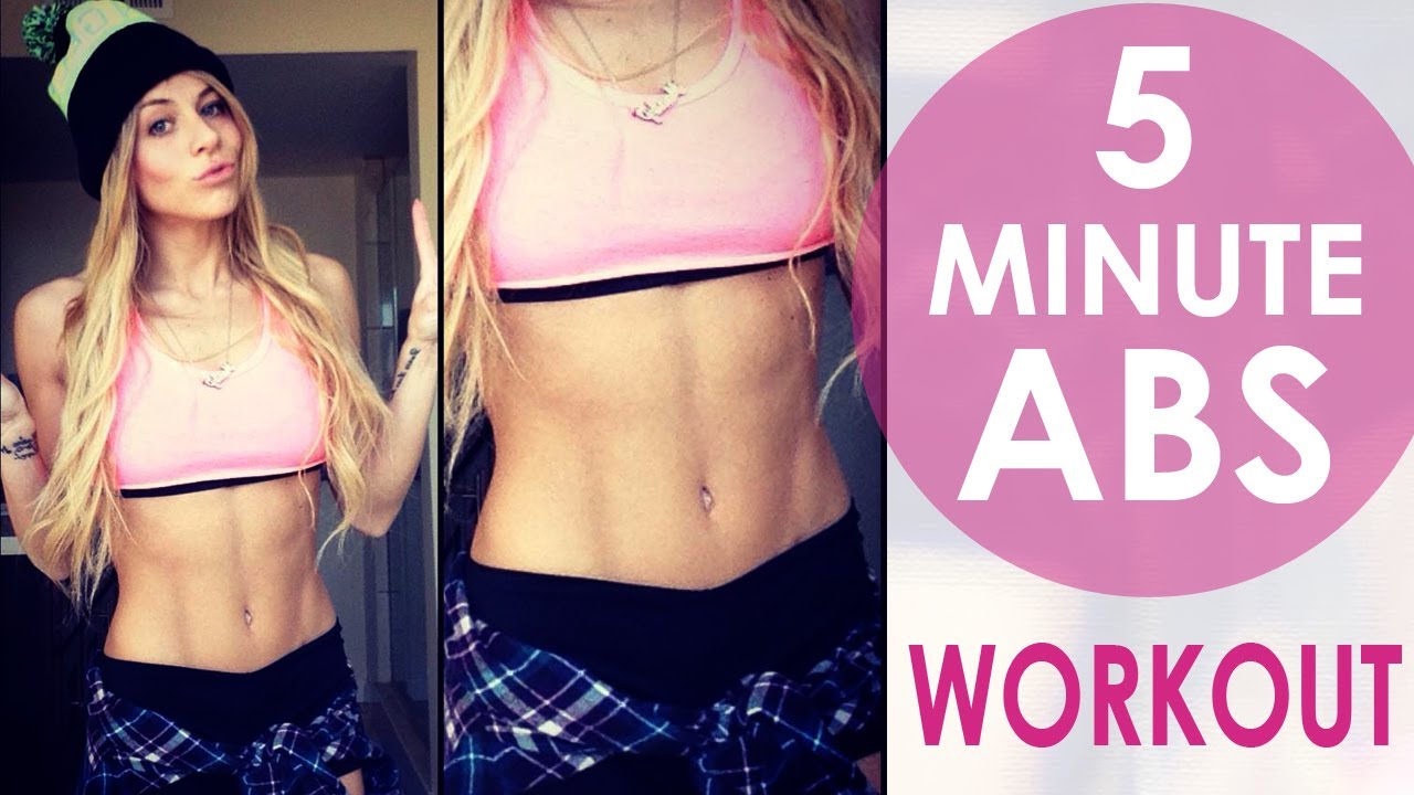 5 Minute Ab Workout to Pharrell Williams - 
