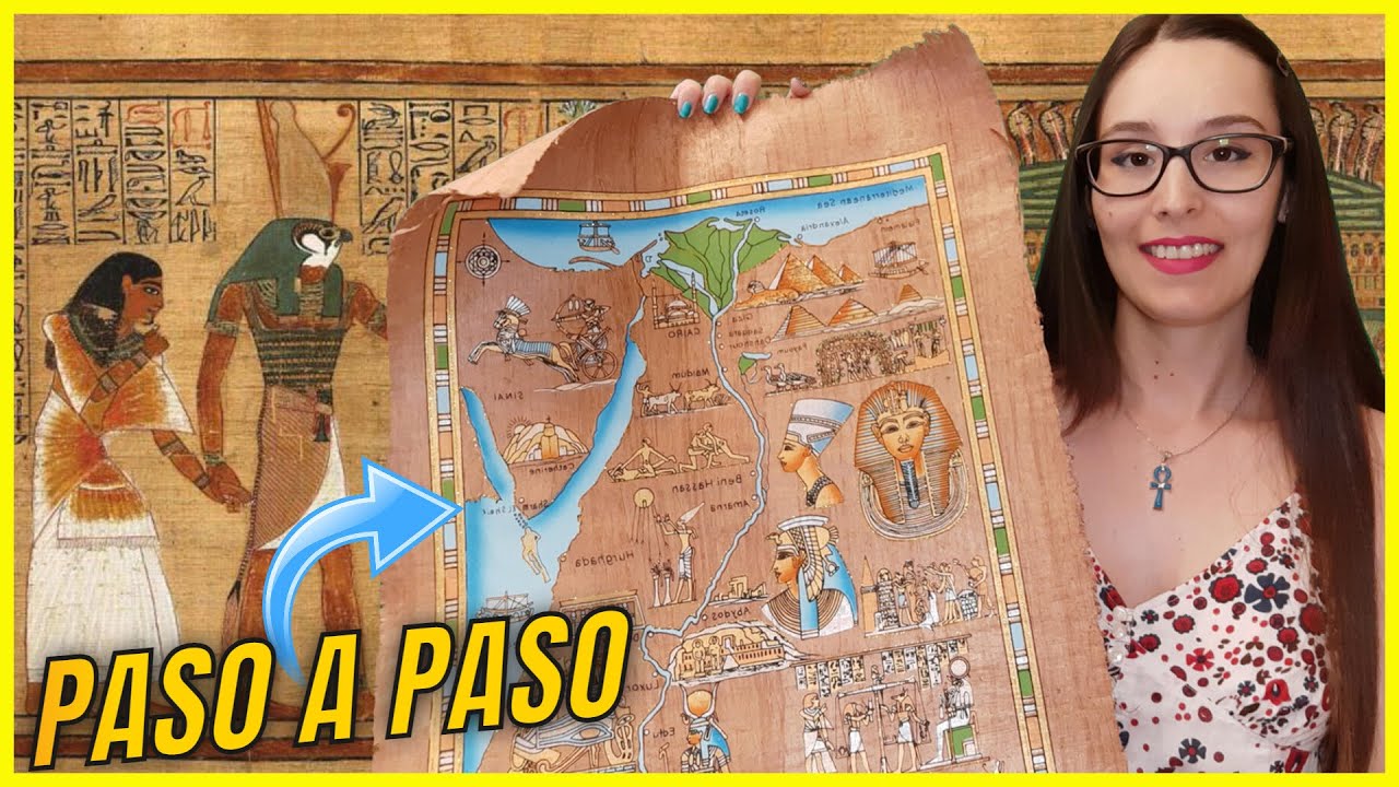 𓏞CÓMO SE HACEN LOS PAPIROS ⁉👉🏼 Paso a paso