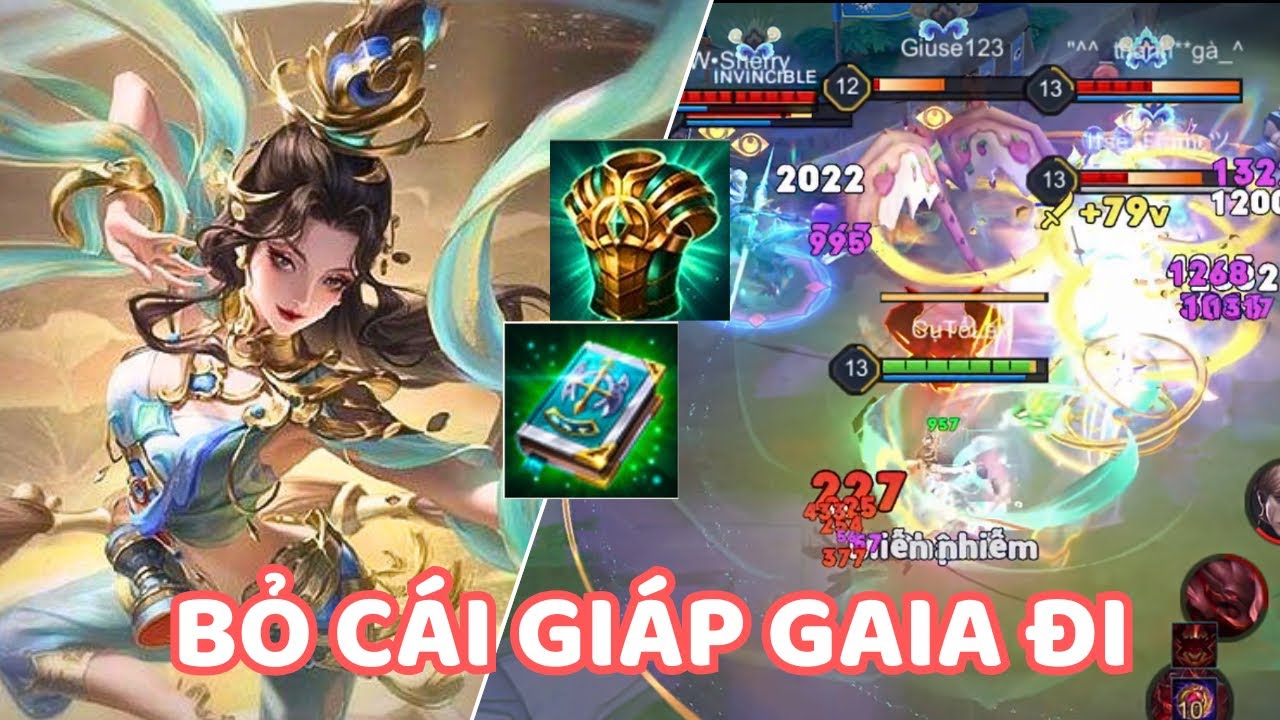 [CTL] Lauriel Quẩy cả team địch nổ tan t&aacute;c kh&ocirc;ng cần trang bị mới - Gi&aacute;p Gaia